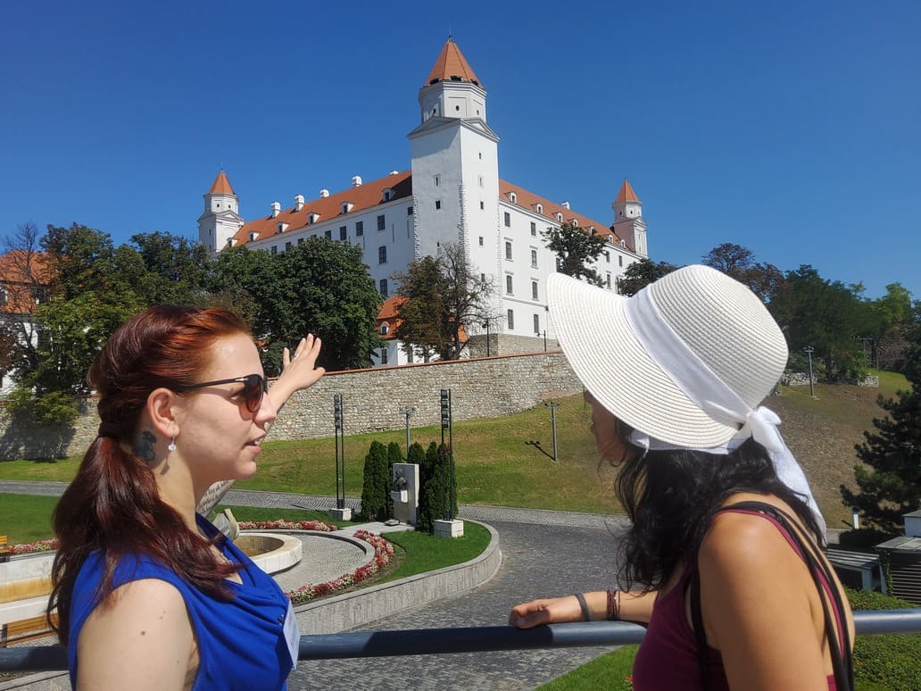 guided tour with local guide at Bratislava Castle