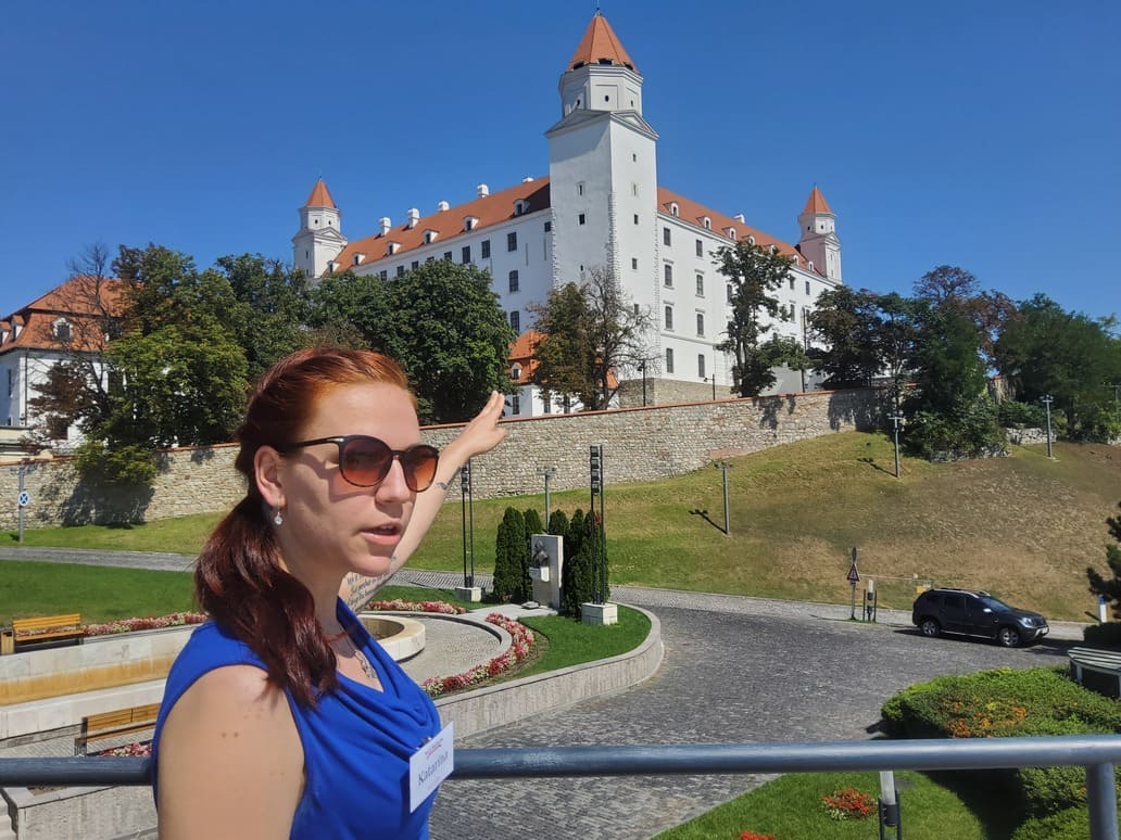 guided tour with local guide at Bratislava Castle